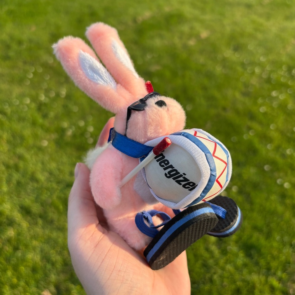 Small 6” Energizer Bunny Stuffed Toy